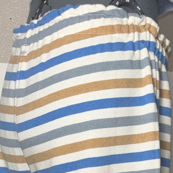 sisstrevolution striped wide leg pants Clearwater knit women's size medium - Picture 11 of 12